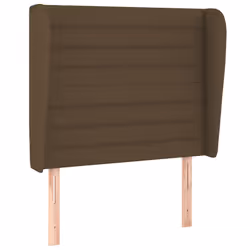 VidaXL 3118073, Marrone scuro, Poliestere, Legno, 830 mm, 118 cm, 128 cm, 230 mm