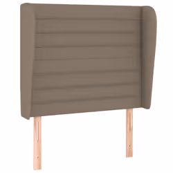 VidaXL 3118074, Grigio talpa, Poliestere, Legno, 830 mm, 118 cm, 128 cm, 230 mm