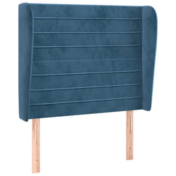 VidaXL 3118142 testiera e pedana Blu scuro