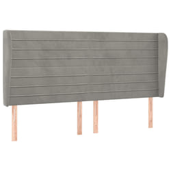 VidaXL 3118150 testiera e pedana Grigio chiaro