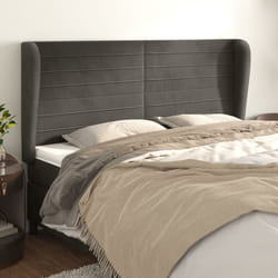 VidaXL 3118151 testiera e pedana Grigio scuro