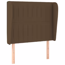 VidaXL 3118171, Marrone scuro, Poliestere, Legno, 830 mm, 118 cm, 128 cm, 230 mm