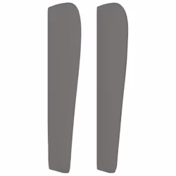 VidaXL 3118185 testiera e pedana Grigio scuro - Vista aggiuntiva 4