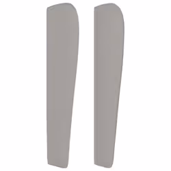 VidaXL 3118192 testiera e pedana Grigio chiaro - Vista aggiuntiva 4