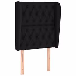 VidaXL 3118268, Nero, Poliestere, Legno, 830 mm, 118 cm, 128 cm, 230 mm