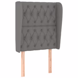 VidaXL 3118275, Grigio scuro, Poliestere, Legno, 930 mm, 118 cm, 128 cm, 230 mm