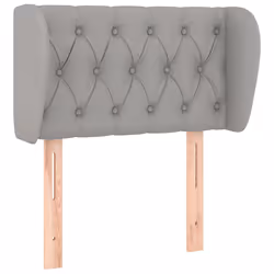 VidaXL 3118282, Grigio chiaro, Poliestere, Legno, 1030 mm, 118 cm, 128 cm, 230 mm