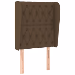VidaXL 3118301, Marrone scuro, Poliestere, Legno, 1630 mm, 118 cm, 128 cm, 230 mm