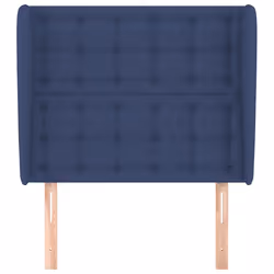 Testiera ad Orecchio Blu 93x23x118/128 cm in Tessutocod mxl 97694 - Vista aggiuntiva 3
