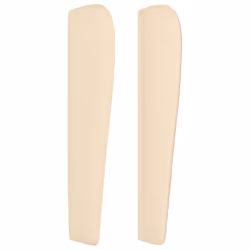 VidaXL 3118409 testiera e pedana Crema - Vista aggiuntiva 4