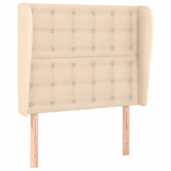 VidaXL 3118417, Crema, Poliestere, Legno, 2030 mm, 118 cm, 128 cm, 230 mm