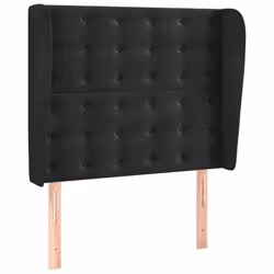 VidaXL 3118422, Nero, Poliestere, Legno, 830 mm, 118 cm, 128 cm, 230 mm