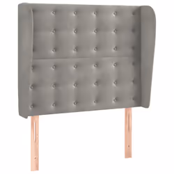 VidaXL 3118426, Grigio chiaro, Poliestere, Legno, 930 mm, 118 cm, 128 cm, 230 mm
