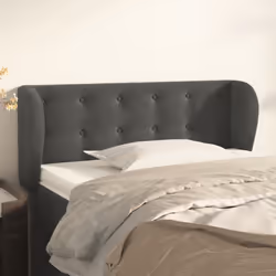 VidaXL 3118433 testiera e pedana Grigio scuro - Vista aggiuntiva 2