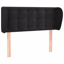 VidaXL 3118440, Nero, Poliestere, Legno, 1470 mm, 118 cm, 128 cm, 230 mm