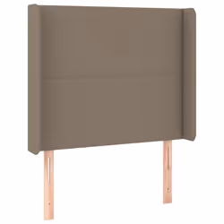 VidaXL 3118466, Grigio talpa, Poliestere, Legno, 830 mm, 78 cm, 88 cm, 160 mm