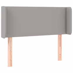 VidaXL 3118470, Grigio chiaro, Poliestere, Legno, 930 mm, 78 cm, 88 cm, 160 mm