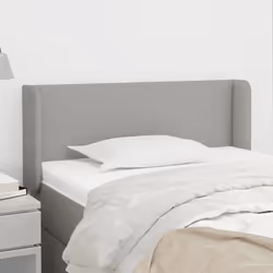 VidaXL 3118470 testiera e pedana Grigio chiaro
