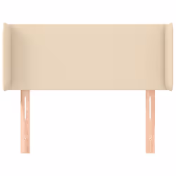 VidaXL 3118475 testiera e pedana Crema
