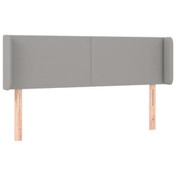 VidaXL 3118486 testiera e pedana Grigio chiaro