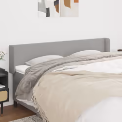 VidaXL 3118494 testiera e pedana Grigio chiaro