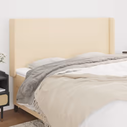 VidaXL 3118499 testiera e pedana Crema