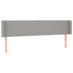 VidaXL 3118502 testiera e pedana Grigio chiaro