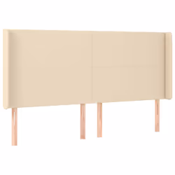 VidaXL 3118507, Crema, Poliestere, Legno, 1830 mm, 78 cm, 88 cm, 160 mm