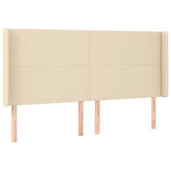 VidaXL 3118507 testiera e pedana Crema