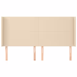 VidaXL 3118507 testiera e pedana Crema