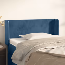 VidaXL 3118534 testiera e pedana Blu scuro