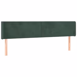 VidaXL 3118557, Verde scuro, Poliestere, Legno, 2030 mm, 78 cm, 88 cm, 160 mm