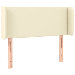 VidaXL 3118574 testiera e pedana Crema