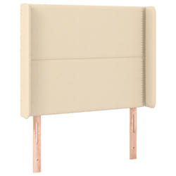 VidaXL 3118607 testiera e pedana Crema