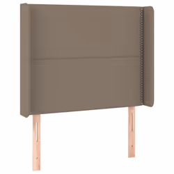 VidaXL 3118614, Grigio talpa, Poliestere, Legno, 930 mm, 78 cm, 88 cm, 160 mm