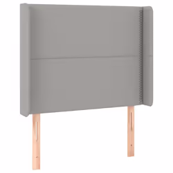 VidaXL 3118618, Grigio chiaro, Poliestere, Legno, 1030 mm, 78 cm, 88 cm, 160 mm