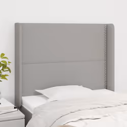 VidaXL 3118618 testiera e pedana Grigio chiaro