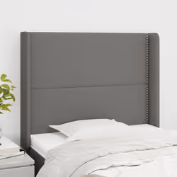 VidaXL 3118643 testiera e pedana Grigio scuro - Vista aggiuntiva 2