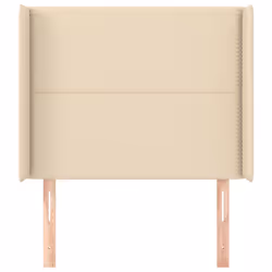 VidaXL 3118647 testiera e pedana Crema