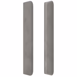 VidaXL 3118670 testiera e pedana Grigio chiaro - Vista aggiuntiva 4