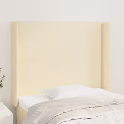 VidaXL 3118714 testiera e pedana Crema
