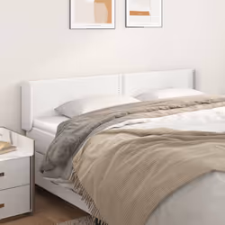 VidaXL 3118725 testiera e pedana Bianco