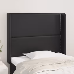 VidaXL 3118730 testiera e pedana Nero