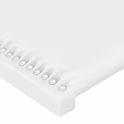 VidaXL 3118737 testiera e pedana Bianco - Vista aggiuntiva 4