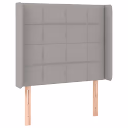 VidaXL 3118758, Grigio chiaro, Poliestere, Legno, 1030 mm, 78 cm, 88 cm, 160 mm