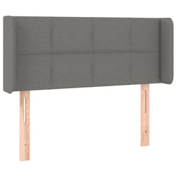 VidaXL 3118759 testiera e pedana Grigio scuro