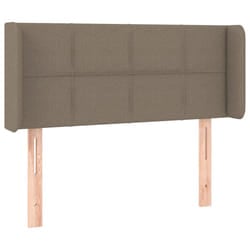 VidaXL 3118762 testiera e pedana Grigio talpa