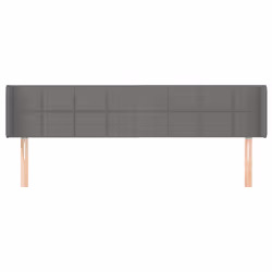VidaXL 3118783 testiera e pedana Grigio scuro