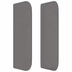 VidaXL 3118783 testiera e pedana Grigio scuro - Vista aggiuntiva 4
