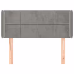 VidaXL 3118798 testiera e pedana Grigio chiaro